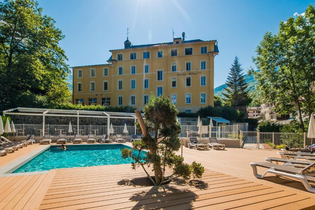 Savoy Hotel Brides-les-Bains Dış mekan fotoğraf