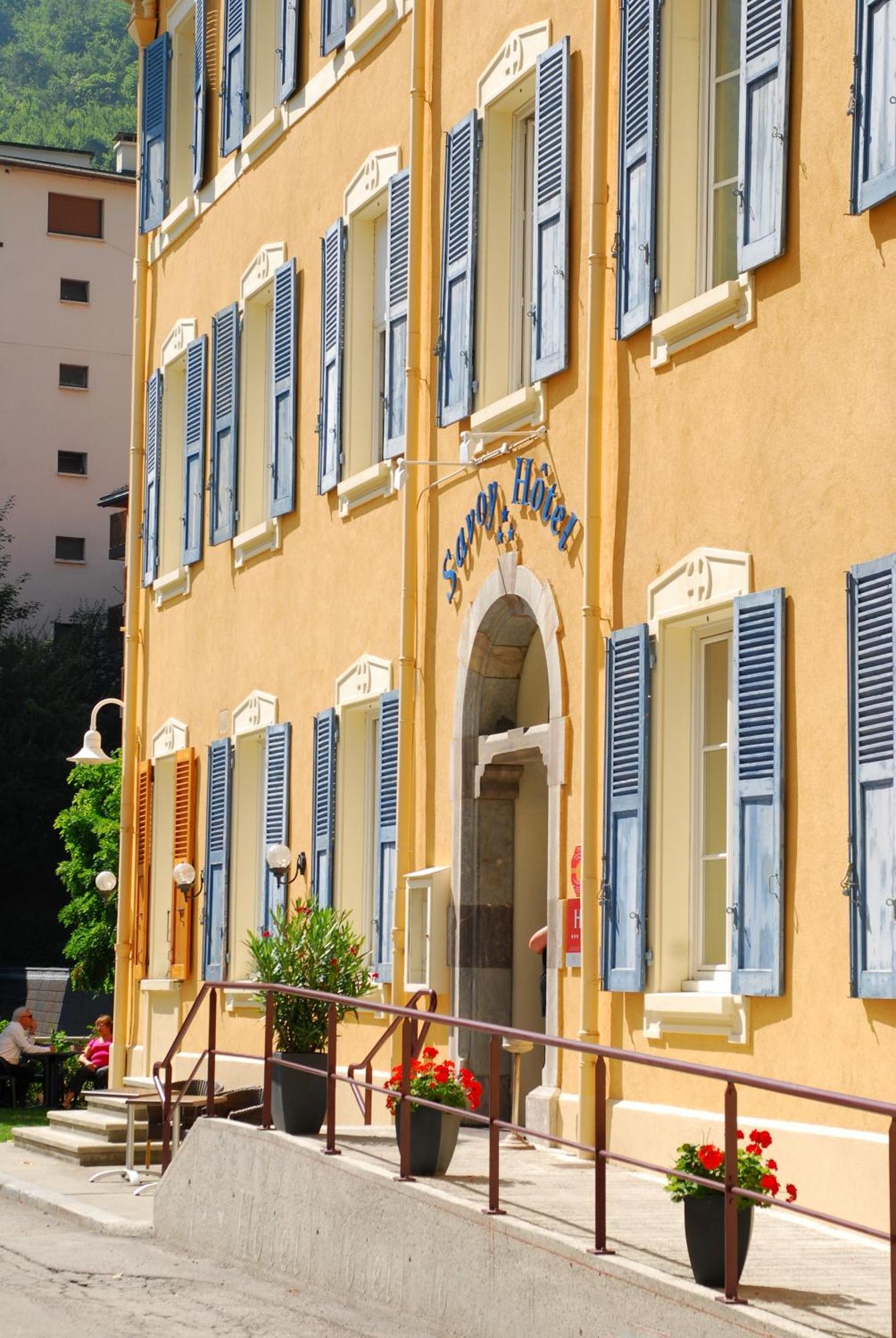 Savoy Hotel Brides-les-Bains Dış mekan fotoğraf